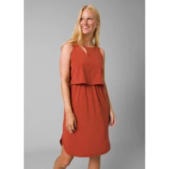 Prana Women's Railay Dress -Active Vibe Shop 1968501 RUST 1