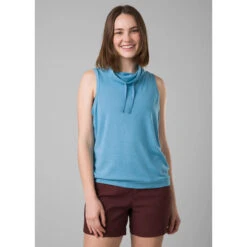 Prana Women's Cozy Up Barmsee Tank -Active Vibe Shop 1968601 CLEARSKYHEATHER 1