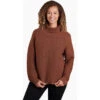 KUHL Women's Solace Sweater -Active Vibe Shop 4406 solace sweater copper front 16501 ps pdp photo 1