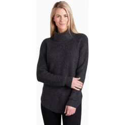 KUHL Women's Sienna Sweater -Active Vibe Shop 4411 Sienna Sweater Pavement Front