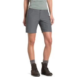 KUHL Women's Trekr Short 8" -Active Vibe Shop 6263 trekr short 8 ch front