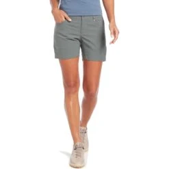 KUHL Women's Trekr Short 5.5" -Active Vibe Shop 6356 Trekr Short 5 5in Pine Front 1