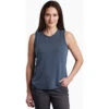 KUHL Women's Konstance Tank -Active Vibe Shop 8477 Konstance Tank Metal Blue Front