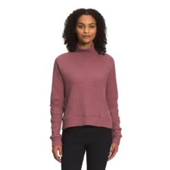 The North Face Women's Long-Sleeve Mock Neck Chabot -Active Vibe Shop NF0A5GMZ 6R4 hero