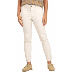 Women's Earthworks Ankle Pant -Active Vibe Shop T1442910 Salt 1