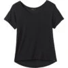 Prana Women's Foundation Slouch Top -Active Vibe Shop W11202004 BLACK ALT 9