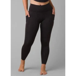 Prana Women's Becksa 7/8 Legging -Active Vibe Shop W41180589 BLACKHEATHER