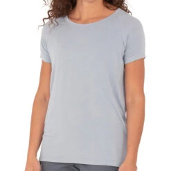 Women's Bamboo Explorer Tee -Active Vibe Shop W ExplorerTee CaysBlue 1