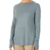 Women's Bamboo Weekender Long Sleeve -Active Vibe Shop W WeekenderLongSleeve BlueSteel 1