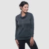 KUHL Women's Lea Pullover -Active Vibe Shop Women s Lea Pullover Sweatshirt 4186 Carbon