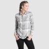 KUHL Women's Kamila Flannel -Active Vibe Shop Womens Kamila Flannel 8377 Ash