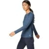 Mountain Hardwear Women's Mighty Stripe Long Sleeve T -Active Vibe Shop Womens Mighty Stripe Long Sleeve T 1847611 Zinc b74bb4f5 dd97 4505 82eb 30c734fc5aac