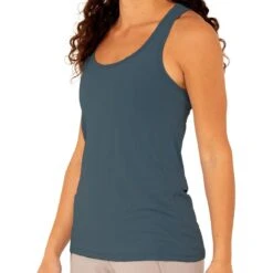 Women's Bamboo Motion Racerback Tank 19 Women's Bamboo Motion Racerback Tank -Active Vibe Shop Womens RacerbackTank BlueDusk 1 1