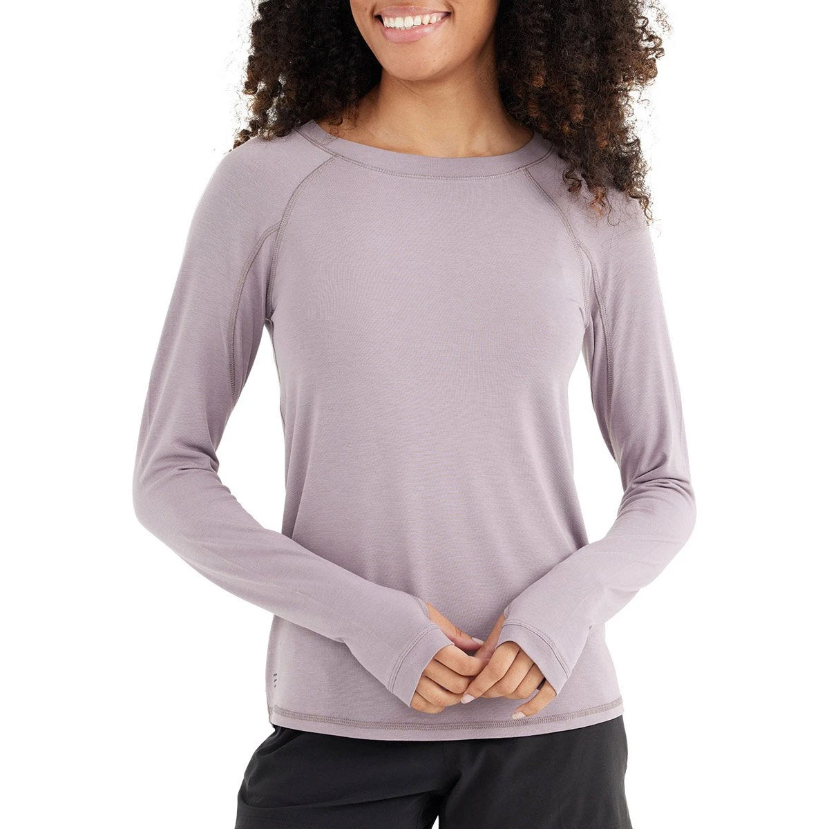 Women's Bamboo Midweight Long Sleeve 8 Women's Bamboo Midweight Long Sleeve - Image 6